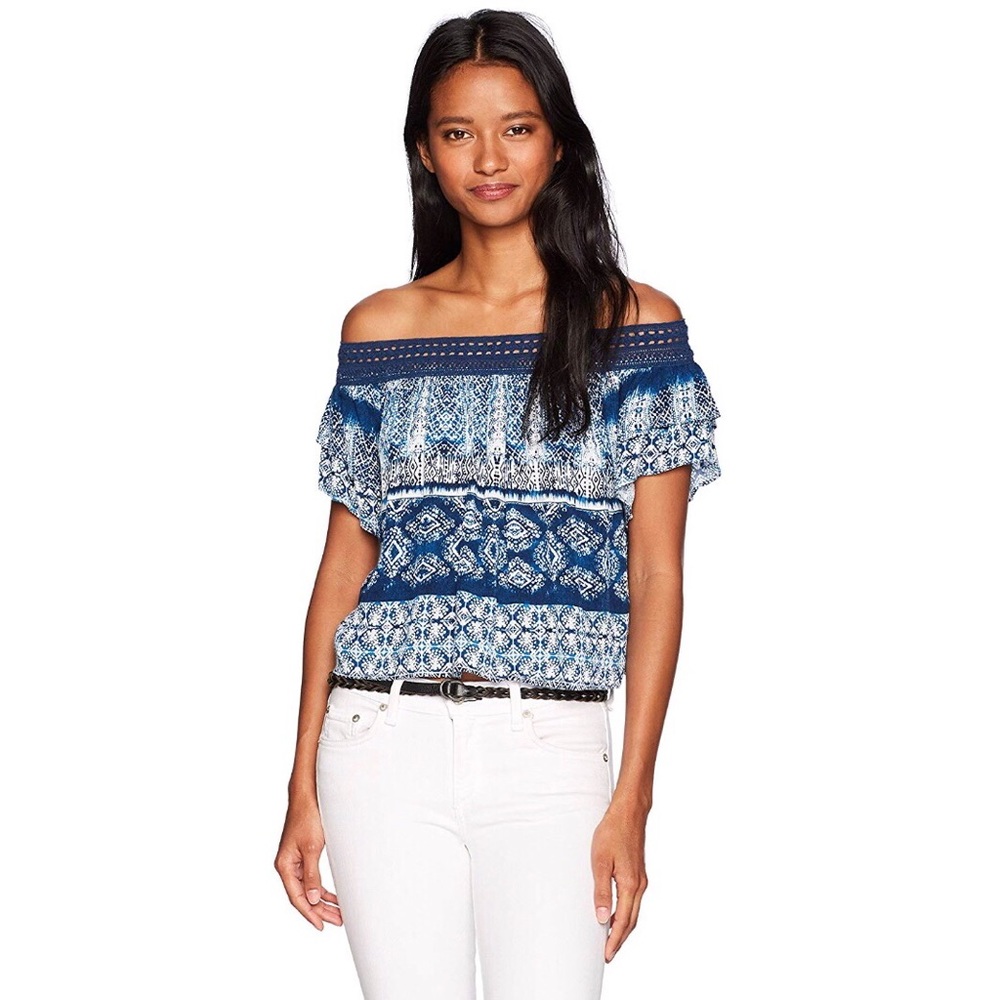 Rip Curl Short Dream On Off The Shoulder Top